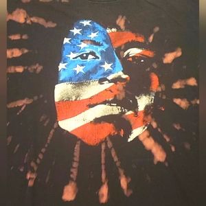 Vintage Jimi Hendrix T Shirt XL Zoon Rootswear America Tie Dye